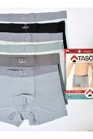 Мужские бесшовные трусы боксеры из микрофибры Taso 8003